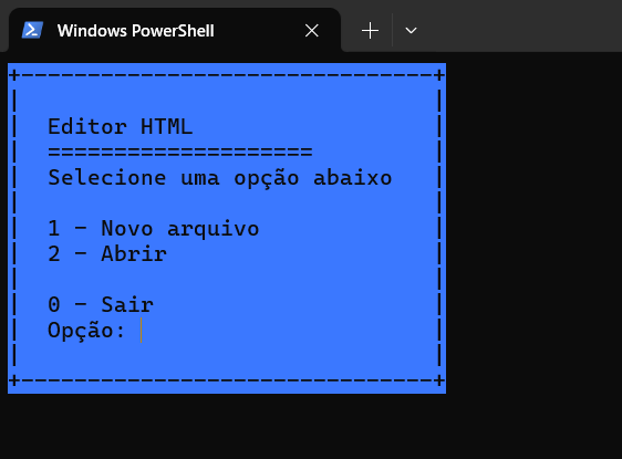 Projeto CSharp EditorHTML